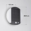 Applique d'extérieur solaire moderne Blitz à détecteur - noir