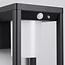 Solar buitenwandlamp met sensor zwart - Lucian