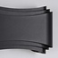 Applique murale extérieure moderne Ann - noire avec LED intégrée