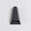Design zwarte wandlamp Quinn - 2-lichts