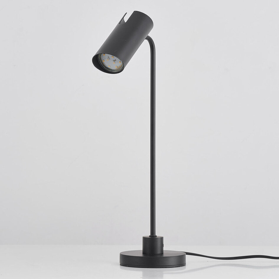 Lampe de table Kingston - noir mat