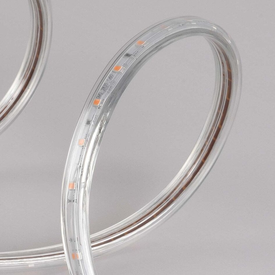 Cordon lumineux à ruban LED pour l'extérieur, orange