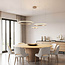 Design hanglamp Seluna met drie 3-staps dimbare ringen