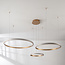 Lampe suspendue design Seluna avec trois anneaux à 3 niveaux de gradation