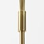Moderne staande lamp Claire 5-lichts in goud met melkwit glas