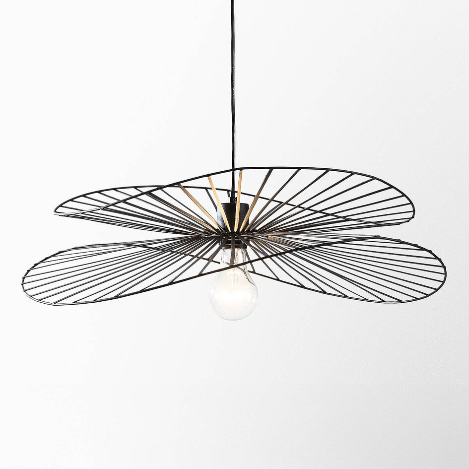 Hanglamp Novaire - zwart metaal