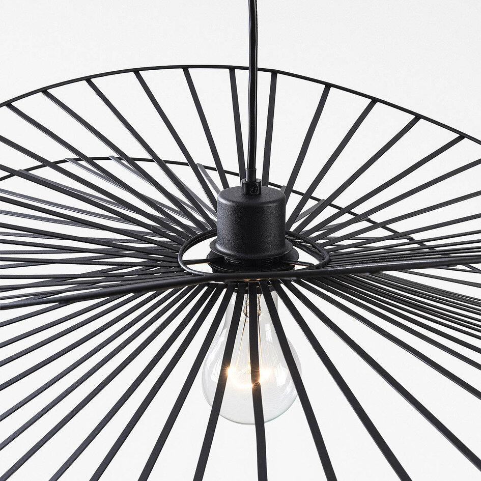 Hanglamp Novaire in zwart metaal