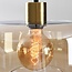 Eigentijdse hanglamp Shade met moderne twist - amber glas
