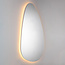 Miroir de salle de bains Glimmer avec lumière variable, capteur tactile, couleurs réglables et miroir chauffant