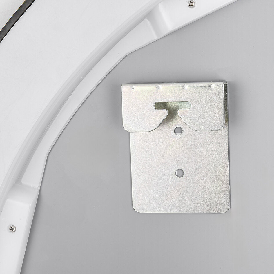 Badkamerspiegel Radi Ø80 cm – touch dimbaar, kleurinstelbaar met verwarming