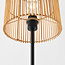 Staande lamp Nord met natuurlijke kap