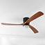 Ventilateur de plafond Rani à pales en chêne avec LED