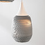 Design hanglamp van karton Zensa, 3-lichts - wit