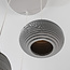 Design hanglamp van karton Zensa, 3-lichts - wit