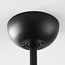 Ventilateur de plafond moderne 2 lumières Coco - noir