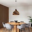 Hanglamp van karton Soluna - Ø50 cm
