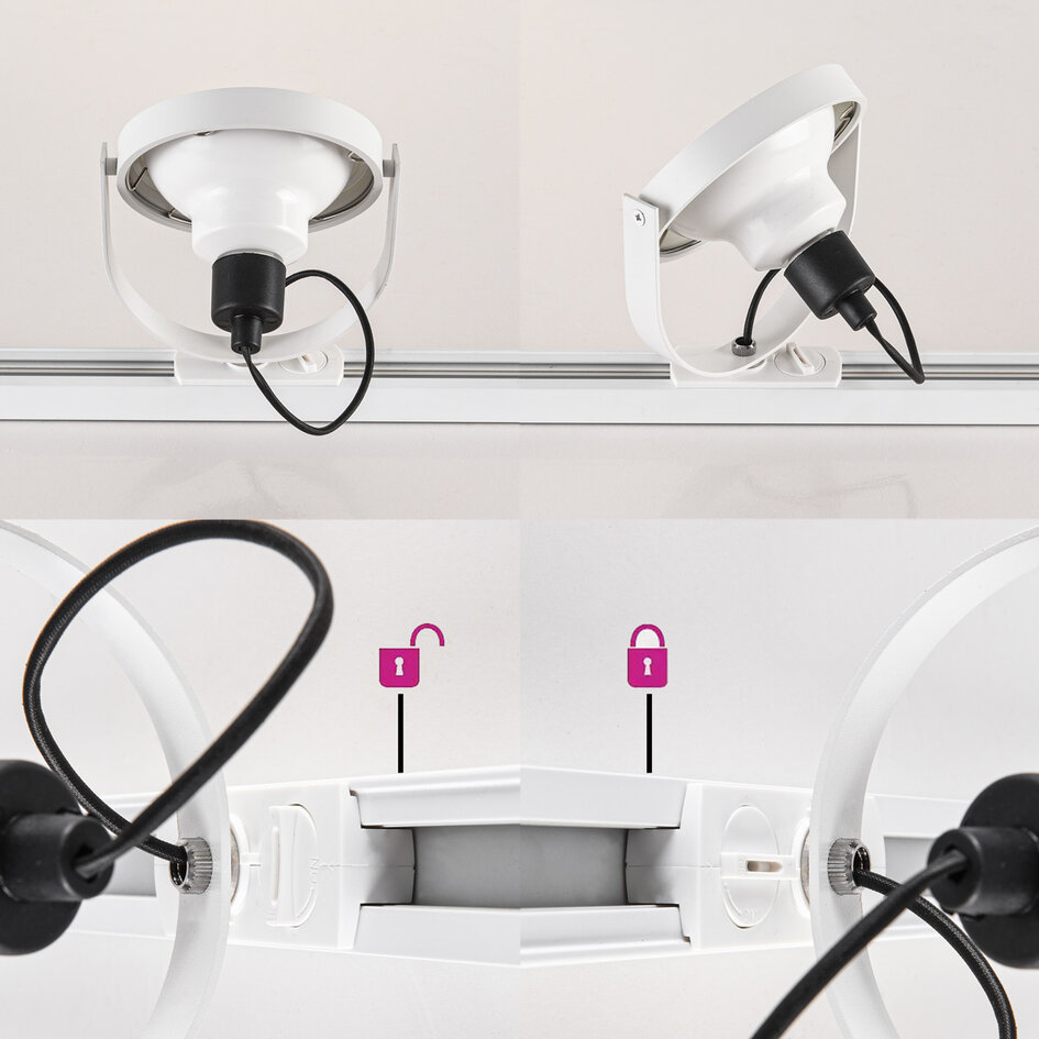 1-fase Railspot Beam - AR111