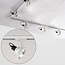 1-fase railsysteem set van 3 meter met Beam spots, wit
