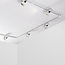 1-fase railsysteem set van 3 meter met Beam spots, wit