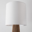 Vloerlamp Papira met witte kap