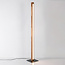 Lampadaire Piata aspect bois avec LED intégrée - intensité variable