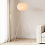 Lampadaire Twine style Japandi