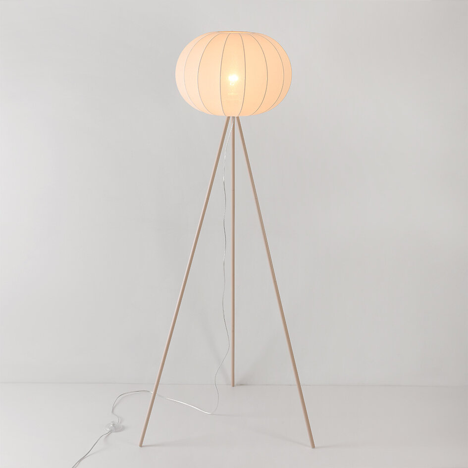 Vloerlamp Twine Japandi stijl