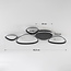 Design plafondlamp Zinara 3-staps dimbaar - zwart