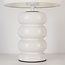 Lampe de table en céramique Sofara - blanc