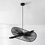 Lampe suspendue moderne boho-chic Janah - noir