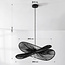 Lampe suspendue moderne boho-chic Janah - noir