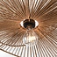 Hanglamp Janah - zwart en bruin