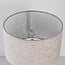 Lampe à poser Teburu avec abat-jour en lin