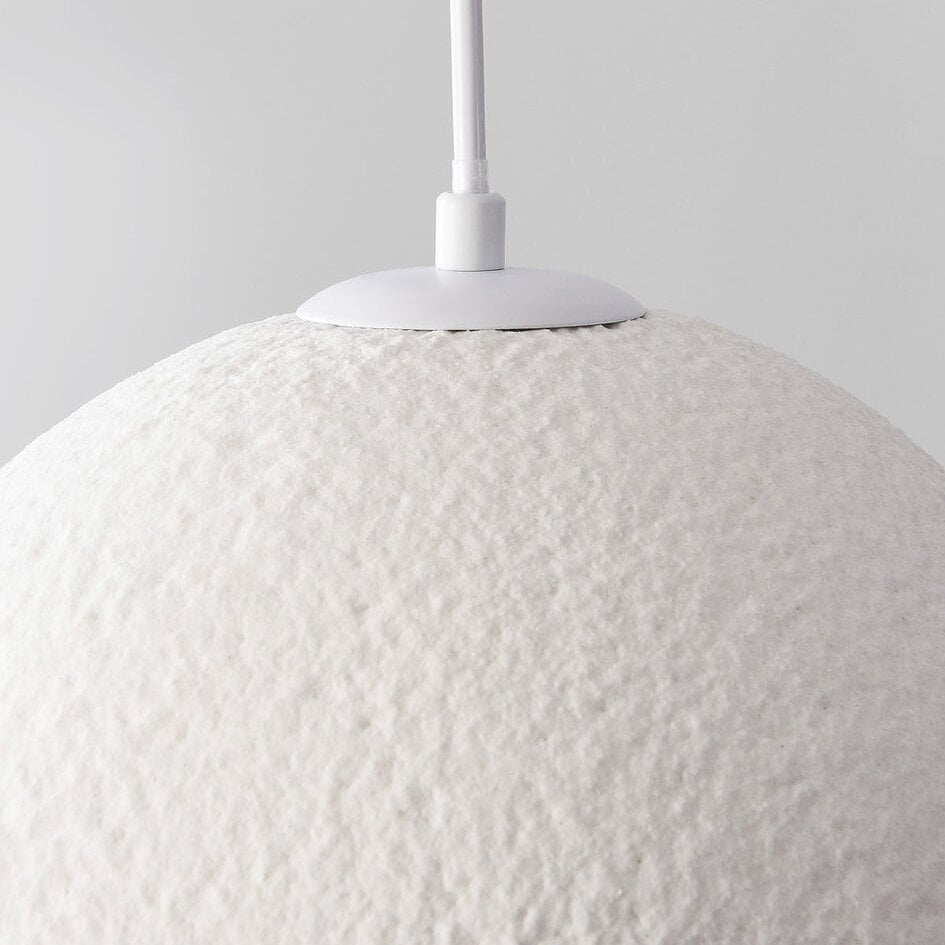 Suspension Yugen Wabi Sabi - effet pierre blanc