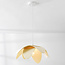 Lampe suspendue en feutre blanc cassé Tsuki
