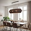 3-lichts kartonnen hanglamp Caryo