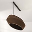 3-lichts kartonnen hanglamp Caryo