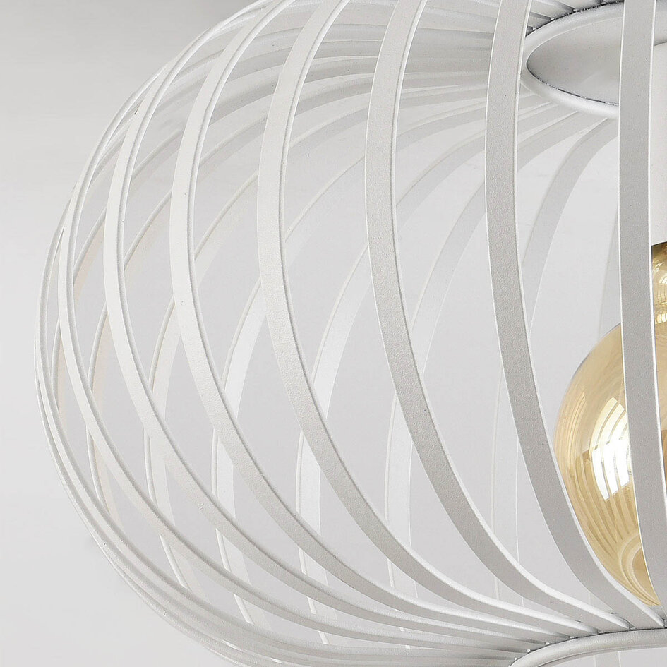 Plafondlamp Fiore 1-lichts in wit