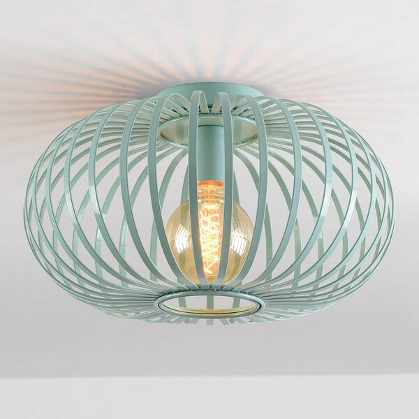 Plafonnier à 1 lumière Fiore - vert bleu