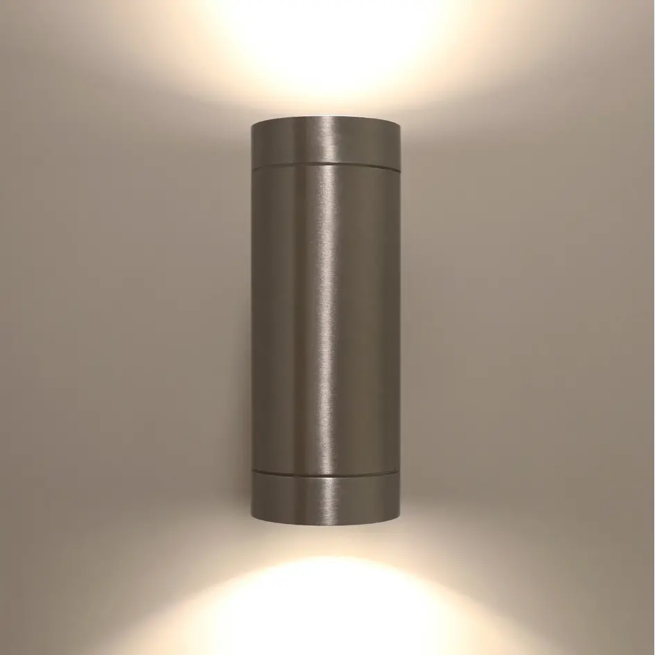 RVS badkamer wandlamp Alu - geborsteld