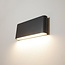 Antraciete badkamer wandlamp - Kenny