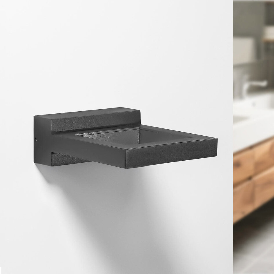 Design wandlamp voor badkamer Vince - zwart