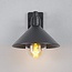 Retro badkamer wandlamp - zwart