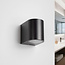 Lampe de salle de bains moderne Nela - noir