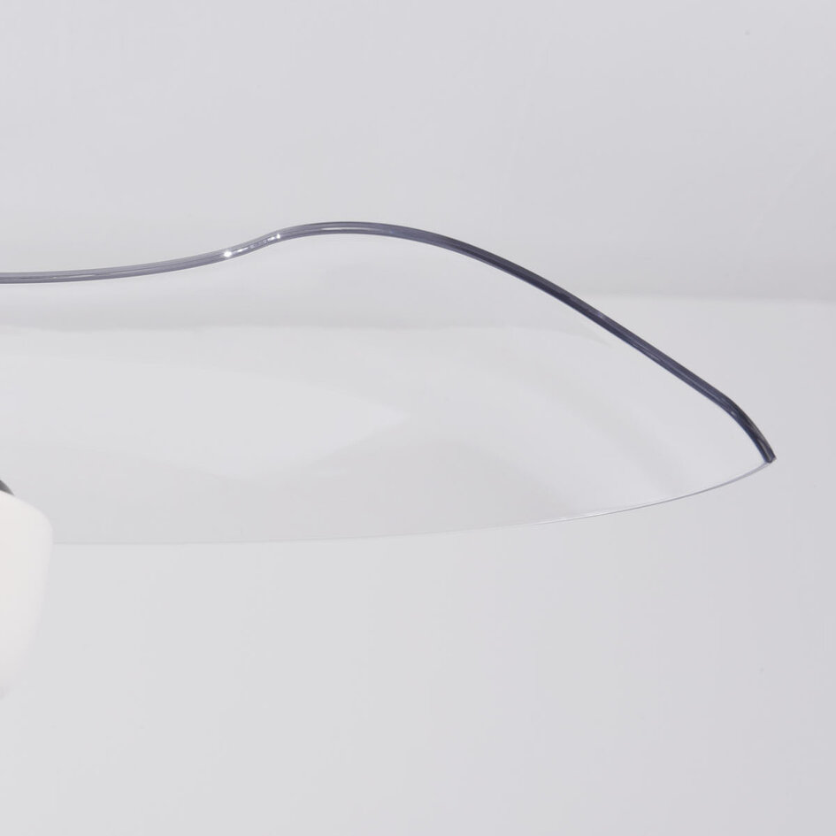 Ventilateur de plafond blanc avec LED et télécommande - Haizea