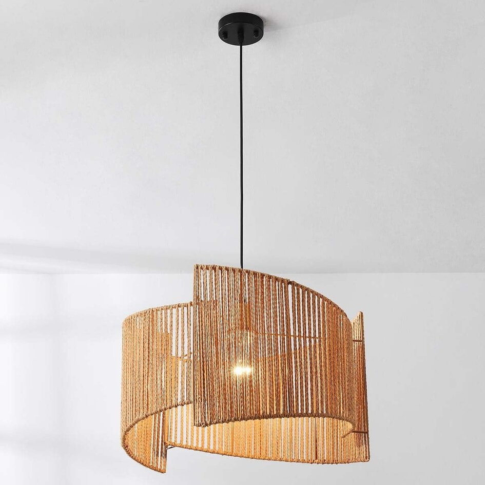 Hanglamp Halat van gevlochten touw