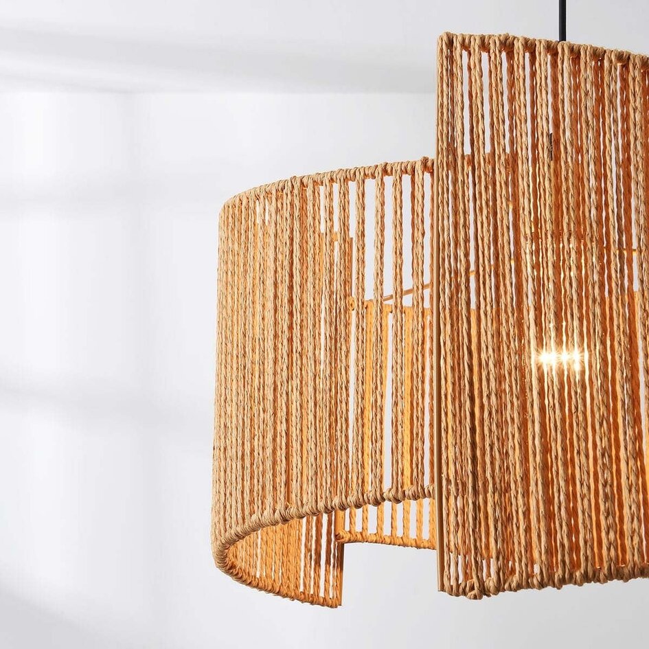 Hanglamp Halat van gevlochten touw