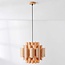 Lampe suspendue moderne Xylo en aspect bois