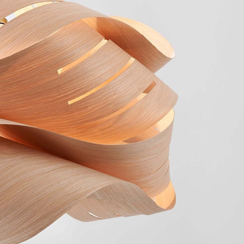 Design hanglamp Holz van hout