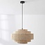 Lampe suspendue en rotin naturel Rope